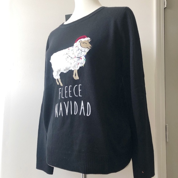 COPY - NWT Verve Ami Fleece Navidad Size Medium - Picture 2 of 6